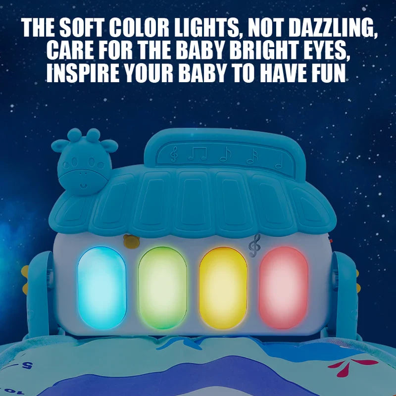 Musical Baby Play Gym – Colorful & Educational – Baby Gym Mat