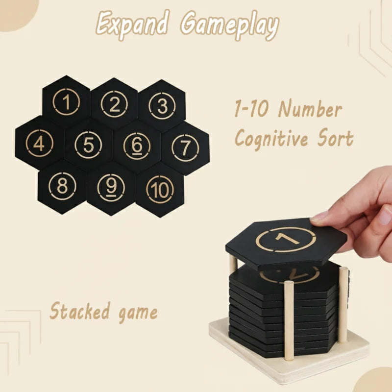 LogicStack – Smart & Educational – Shape and Number Sorting Game