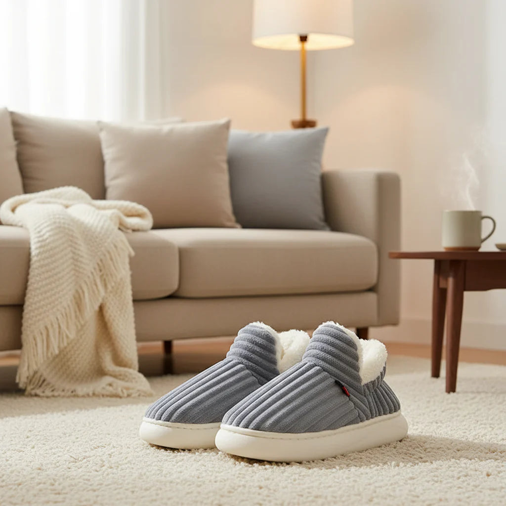 WarmNest – Cuddly Soft & Warm – Anti-Slip Slippers