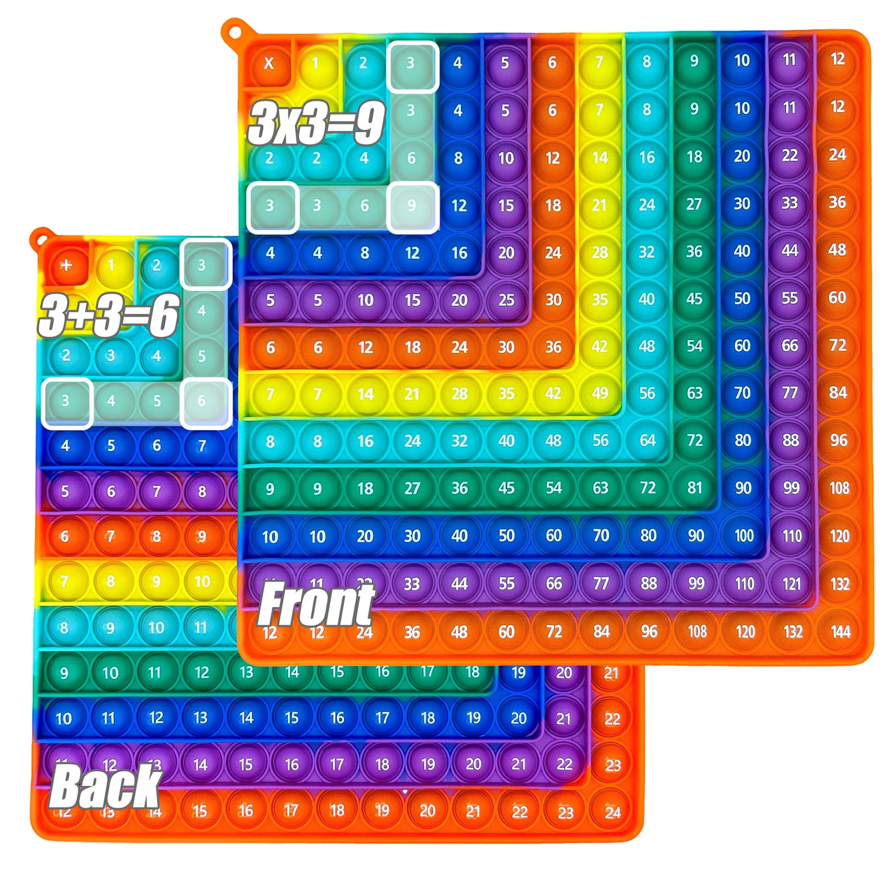 Multicolor Fidget Board™ - Improve math skills - Math Fidget Board