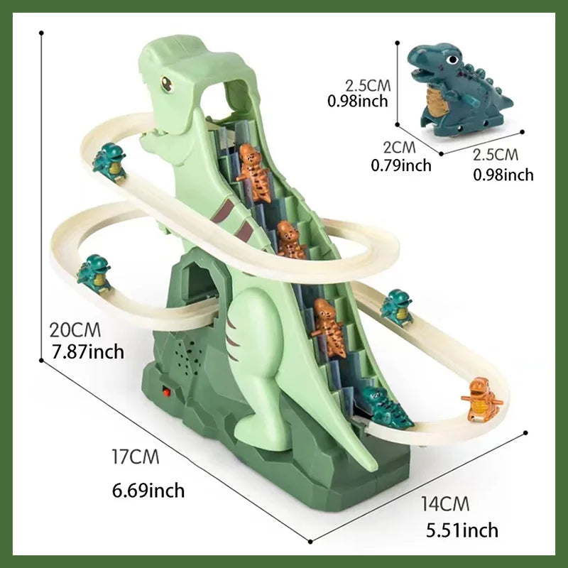 Dino Slide™ – Mini Roller Coaster Fun - Dino Slide