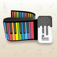 Thumbnail for Roll-up Piano Keyboard – Creative & Educational – Foldable Piano