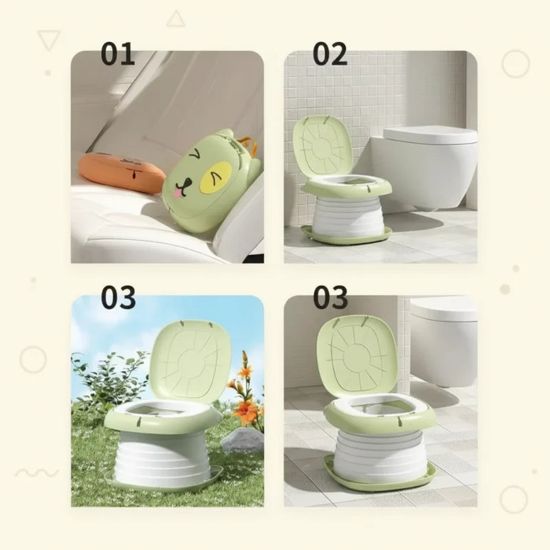 TravelPotty – Compact & Hygienic – Portable Children's Toilet