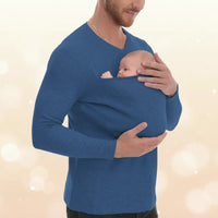 Thumbnail for Kangaroo Pocket Shirt – Comfortable & Convenient – Men's T-Shirt Baby Carrier