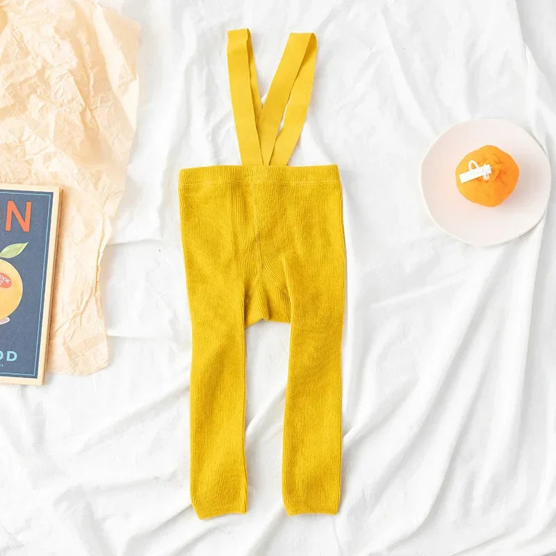 Mini Fashion™ - Soft & Comfortable - Kids Leggings with Suspenders