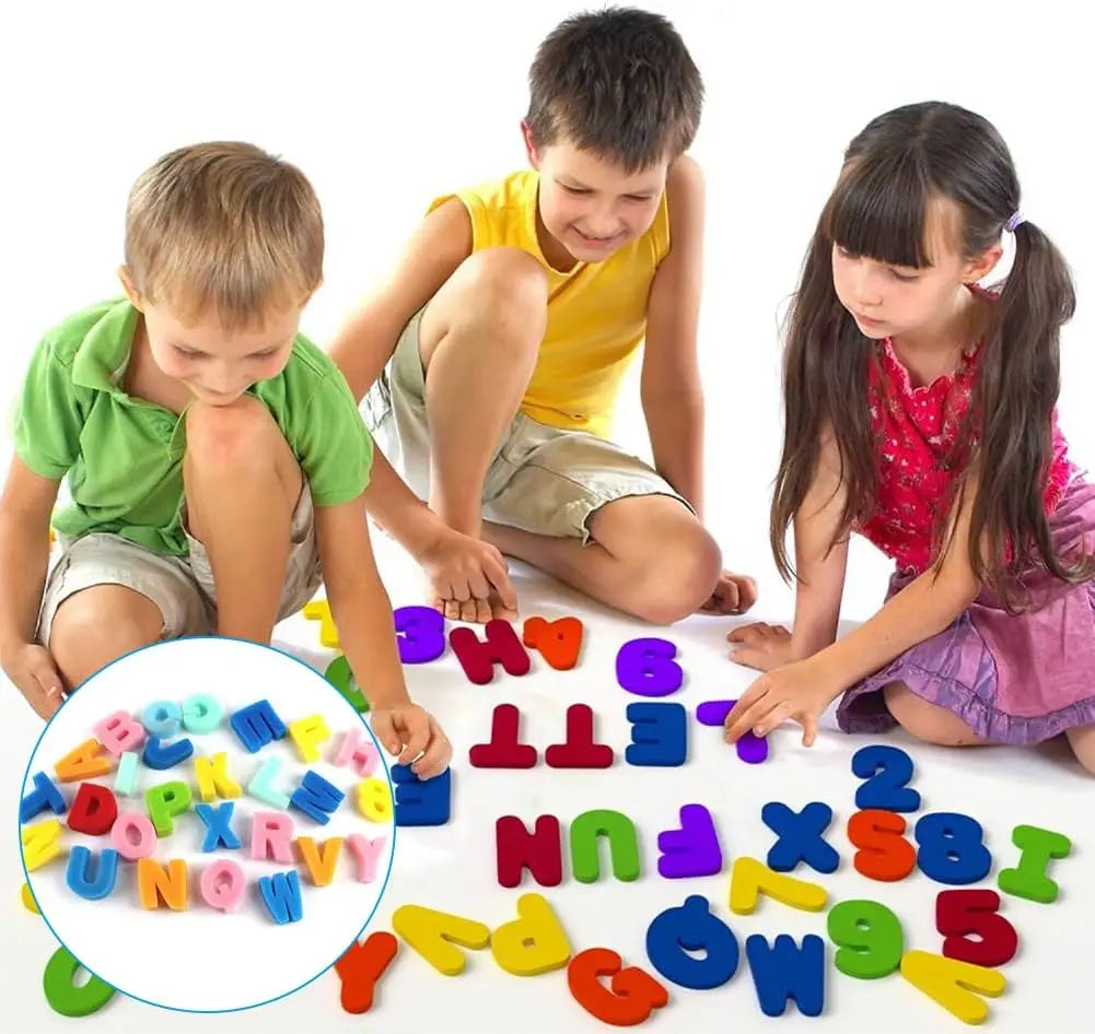 Colorful Bathing Letters™ - Educational & Fun - Colorful Bath Letters