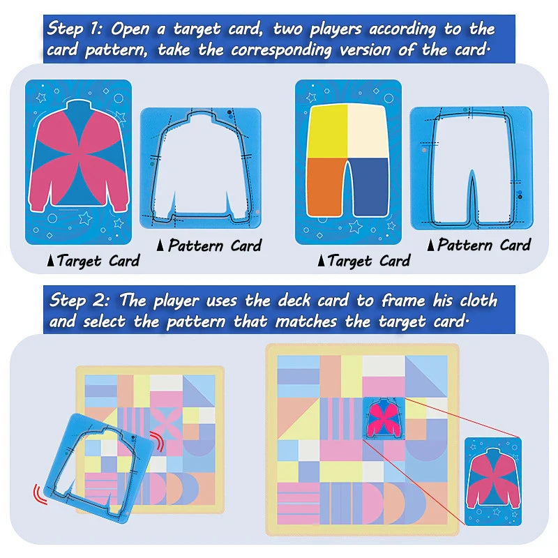 Tailor Master™ – Train hand and eye coordination – Tailor Card Game