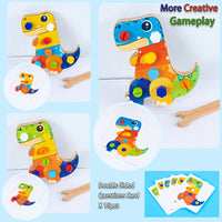 Thumbnail for Dino Screwdriver Board™ - Turn & Explore - Sensory Toys