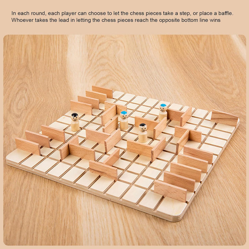 Wooden Chess Puzzle Game – Strategy & Thinking – Board Game