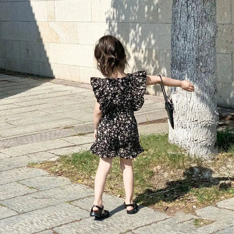 Mini Fashion™ - Floral happiness - Children's dress