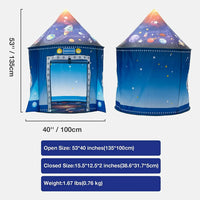 Thumbnail for Rocket Ship Tent™ – Space Adventure Pop-up - Children's tent
