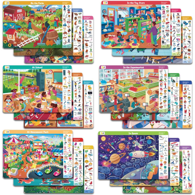 Search and Find Game – Educational & Fun – Activity Book