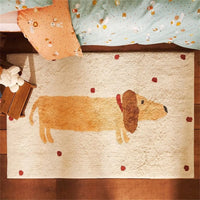 Thumbnail for Little Haven™ - Soft & Comfortable - Carpet With Dachshund Print