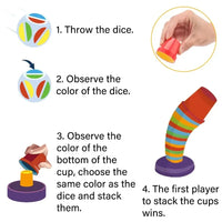 Thumbnail for Color Cups™ - Smart Stacking - Stacking Cup Set