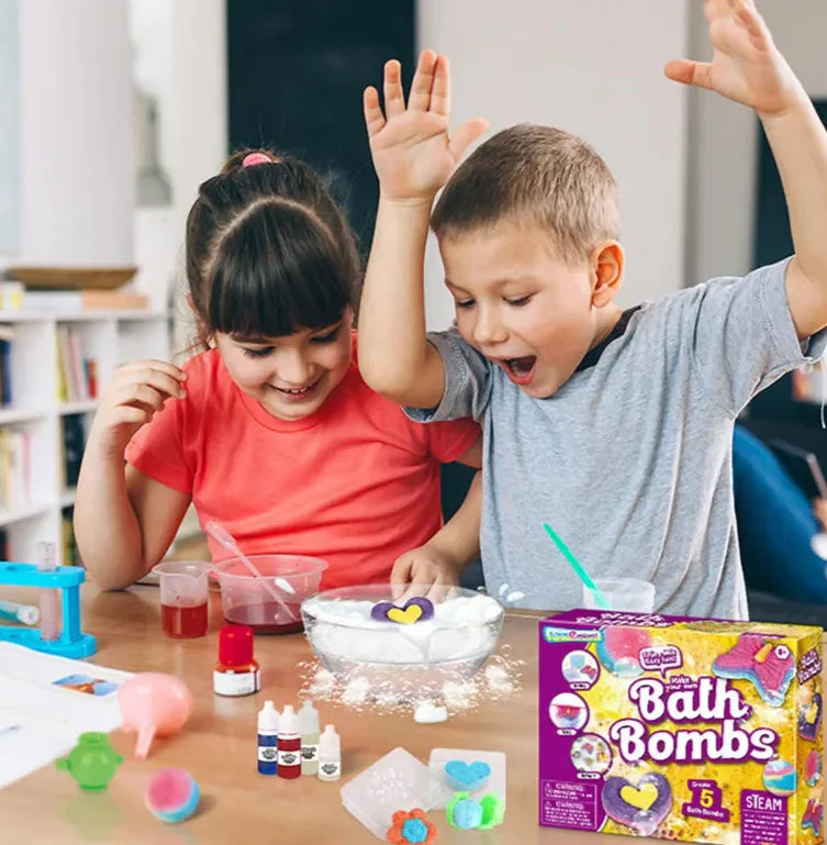 BathBombs – Colorful & Educational – DIY Bath Bomb Kit