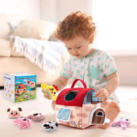 Thumbnail for BabyBarn – Soft & Learning – Farmhouse with Plush Animals