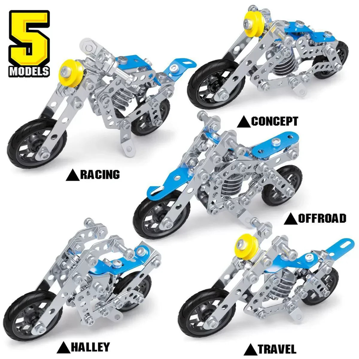 RaceBuilder – Cool & Creative – Multi-Shape Construction Kit