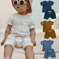 Thumbnail for Baby Summer Outfit – Lightweight & Comfortable – Clothing Set