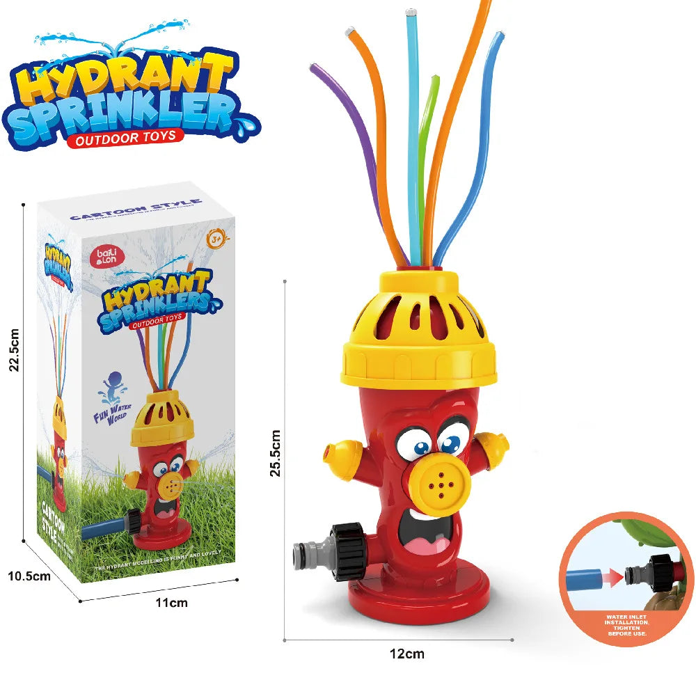 Cartoon Hydrant™ - Water Party in the Garden - Playful Fountain