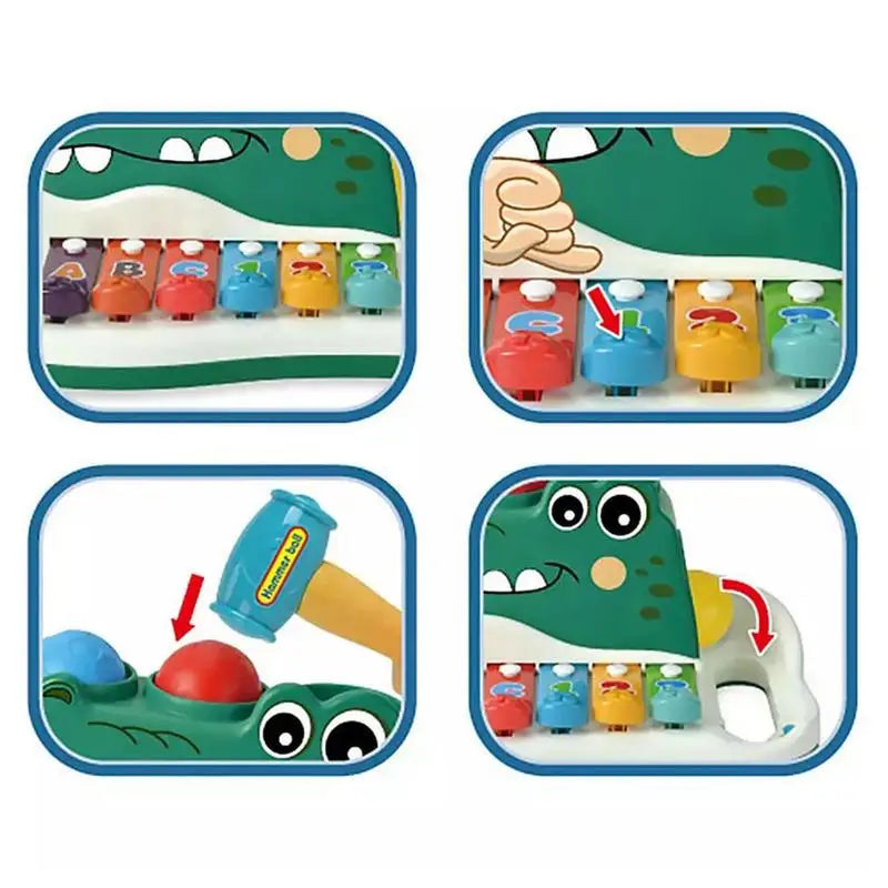 GatorBeats – Musical & Fun – Hammer Xylophone Toy