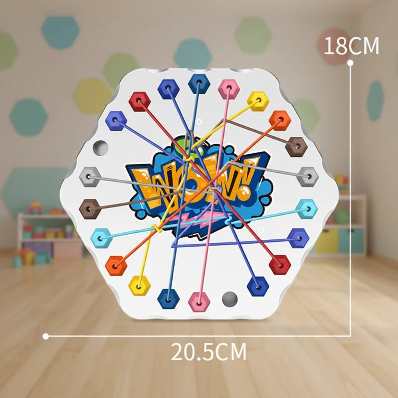 Color Rope Logic Game – Thinking & Interactive – Board Game