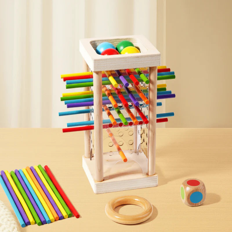 Wooden Stick Battle Game – Thinking & Interactive – Strategy Board Game