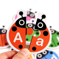 Thumbnail for Wooden Letter Matching Game – Learning & Play – Alphabet Puzzle