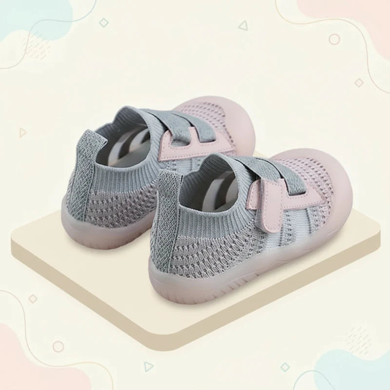 TinyRunner – Sporty & Breathable – Mesh Baby Shoes with Soft Soles
