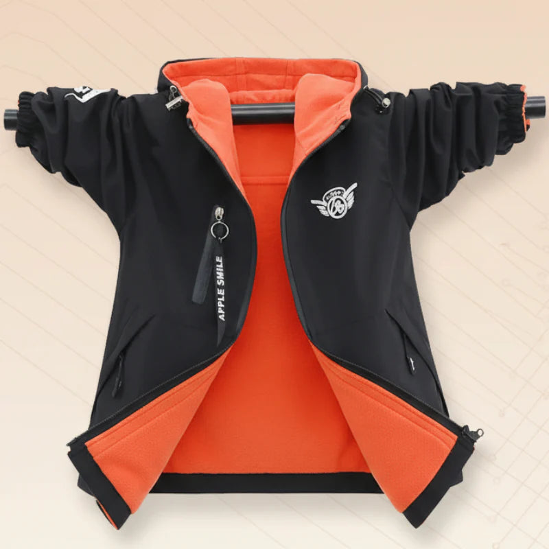 Reversible Kids' Jacket – Waterproof & Windproof – Lightweight Jacket