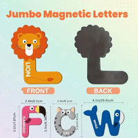 Thumbnail for Magnetic Alphabet – Learning & Games – Magnetic Letters Set