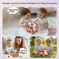 Thumbnail for BusyRide – Educational & Versatile – Wooden Montessori Activity Bus