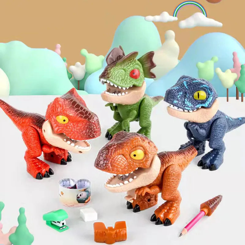 Dinosaur Stationery Toy – Creative & Educational – 5-in-1 Desk Set