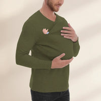 Thumbnail for Kangaroo Pocket Shirt – Comfortable & Convenient – Men's T-Shirt Baby Carrier