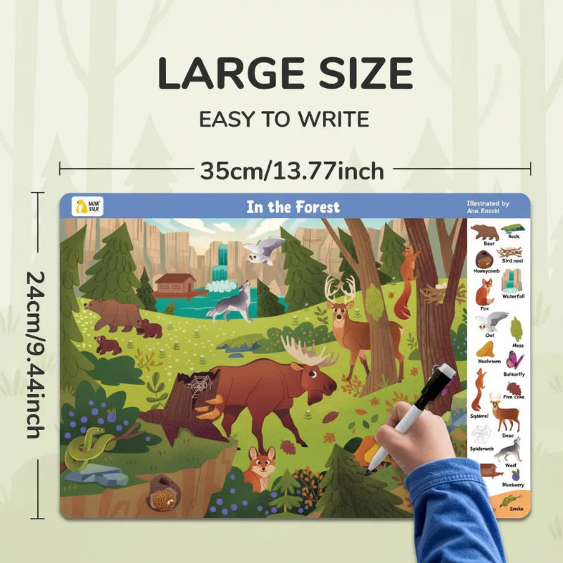 Search and Find Game – Educational & Fun – Activity Book