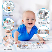 Thumbnail for Soft Sensory Book – Feeling & Discovery - Baby Booklet