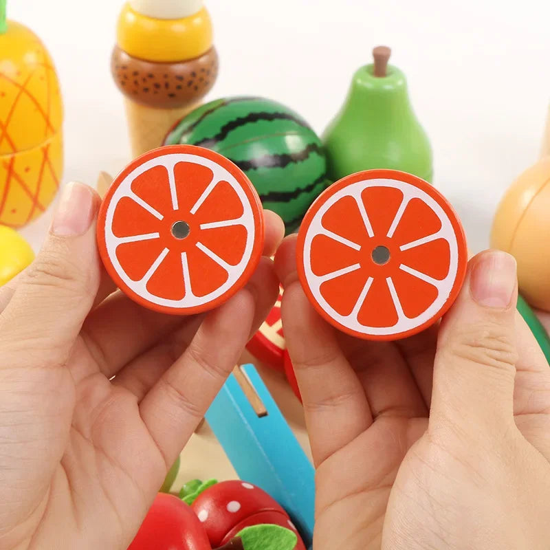 MiniChef – Fun & Creative – Wooden Magnetic Kitchen Play Set