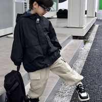 Thumbnail for LiloWear – Windproof & Water-repellent – Children's Windbreaker with Hood