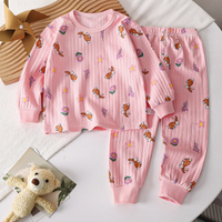 Thumbnail for LittleDreamer – Soft & Warm – Cotton Children's Pajama Set