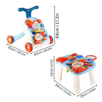 Thumbnail for BrightNest – Safe & Interactive – 3-in-1 Baby Walker and Play Center