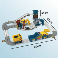 Thumbnail for WorkZone – Imaginative & Fun – Electric Construction Race Set