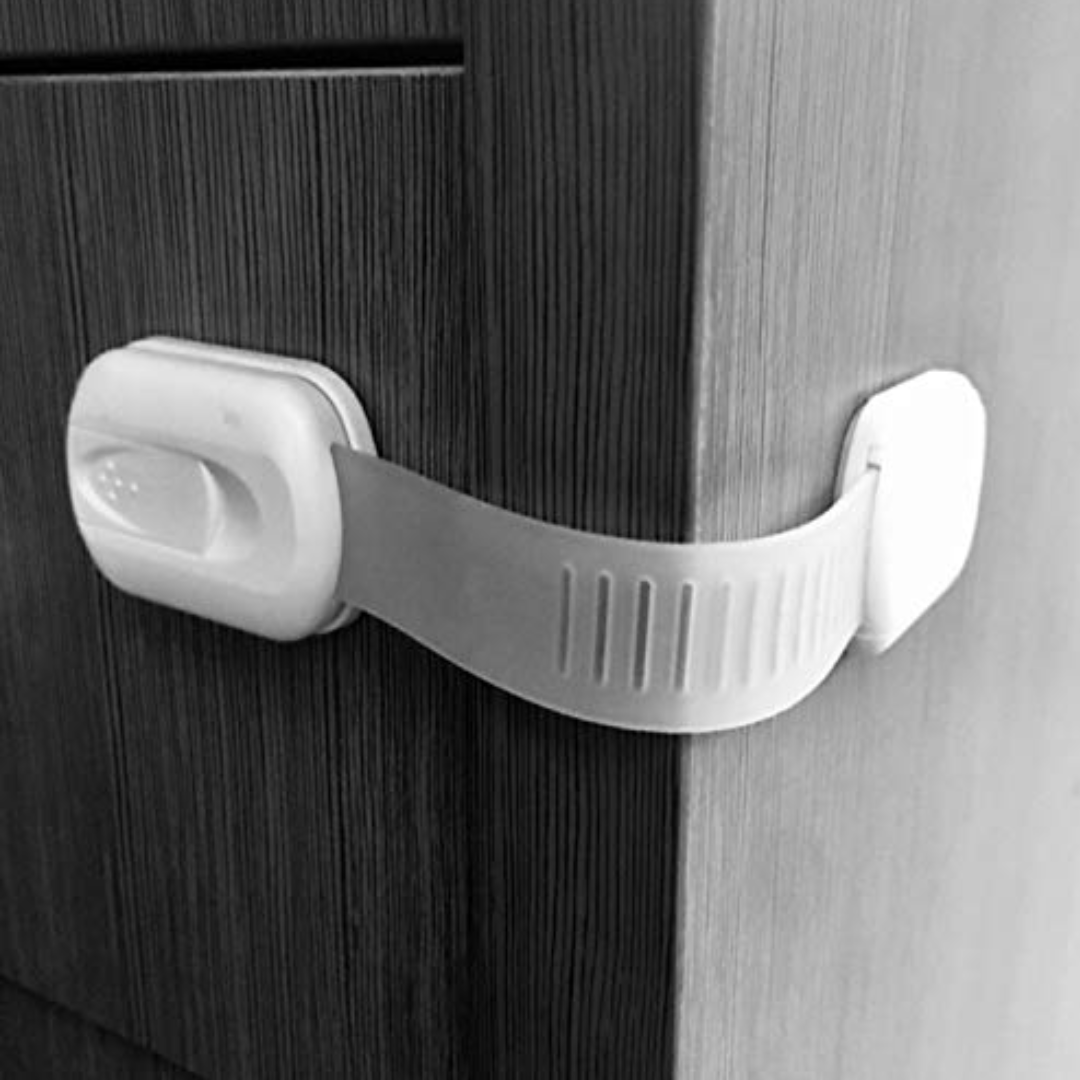 Milo & Moon – Invisible Safety – Childproof Cabinet & Drawer Locks (8 pieces)