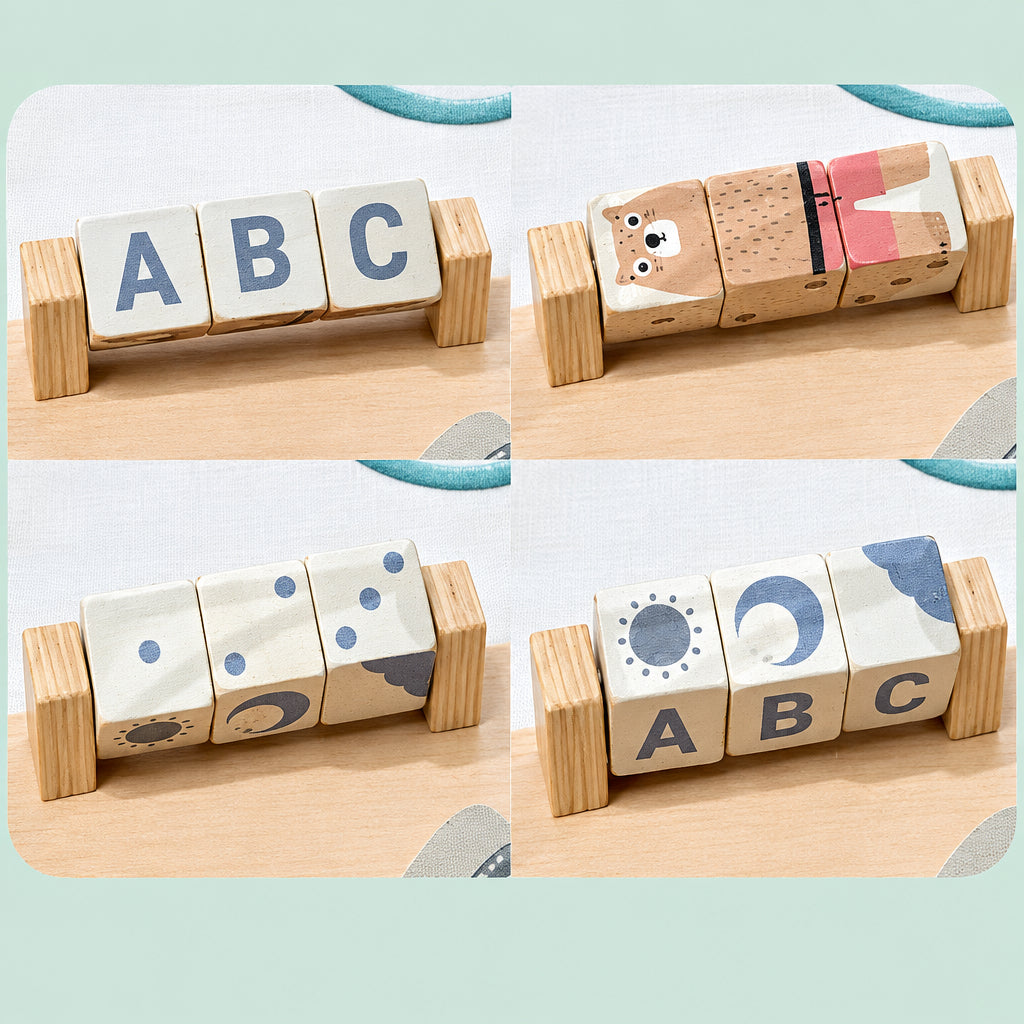 WoodMaze – Fun & Educational – Wooden Activity Table with Bead Maze