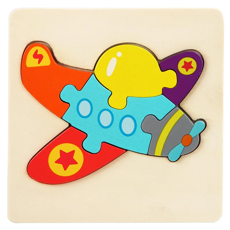3D Wooden Puzzle™ - Playful Animal Adventure - Jigsaw Puzzle