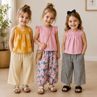 Thumbnail for Sleeveless Tops & Pants – Soft & Stylish – Children's Summer Outfit