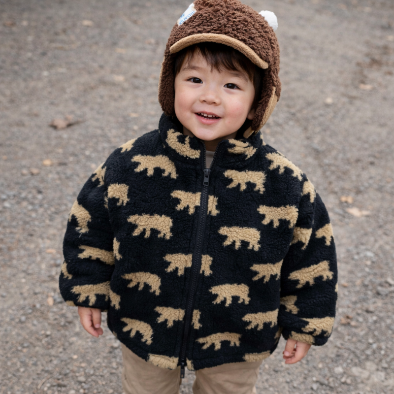 Mini Fashion™  – Extra Soft & Warm – Bear Fleece Vest