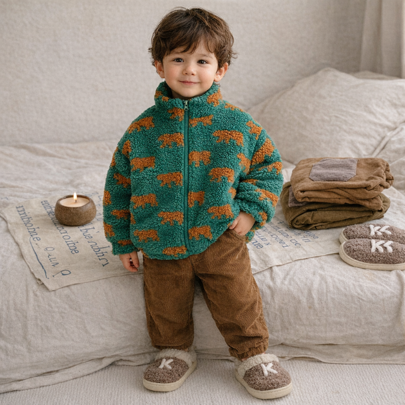 Mini Fashion™  – Extra Soft & Warm – Bear Fleece Vest
