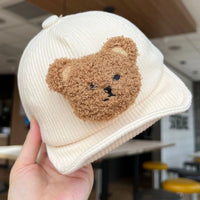 Thumbnail for Mini Fashion - Cool & Cute - Corduroy Children's Bear Cap