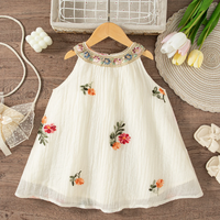 Thumbnail for MiniFlora – Lightweight & Charming – Embroidered Dress for Toddler Girls