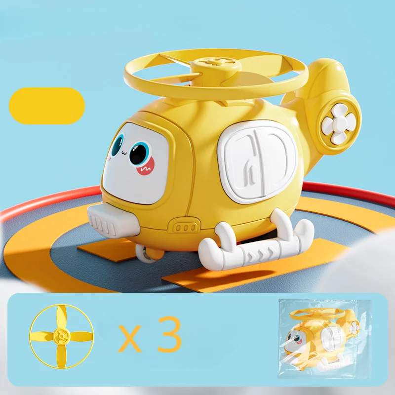 Hover Buddy™ – Airy Smiles – Cartoon Helicopter