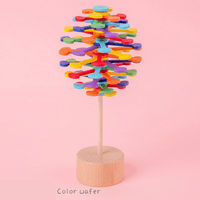 Thumbnail for Woods™ - Rotating wooden lollipop - Wooden stress toy